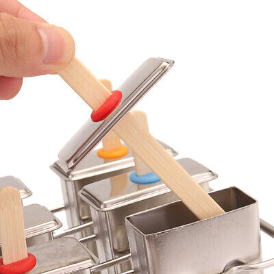 20pcs Stainless Steel Ice Cream Stick Mold Ice Lolly Popsicle For IcePop + Stick - Fresh Stock Dated February 2026