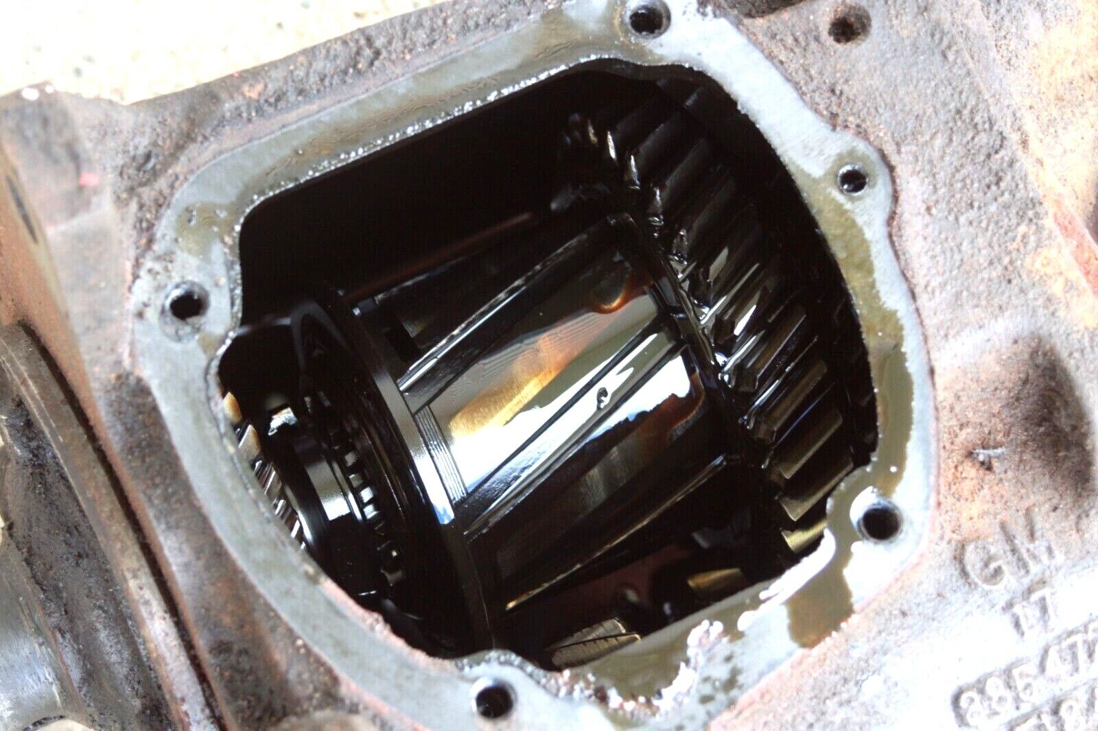 Original 1958-64 Chevrolet Saginaw 3-Speed Manual Transmission 3854726 3731911 - Fresh Stock Dated December 2025