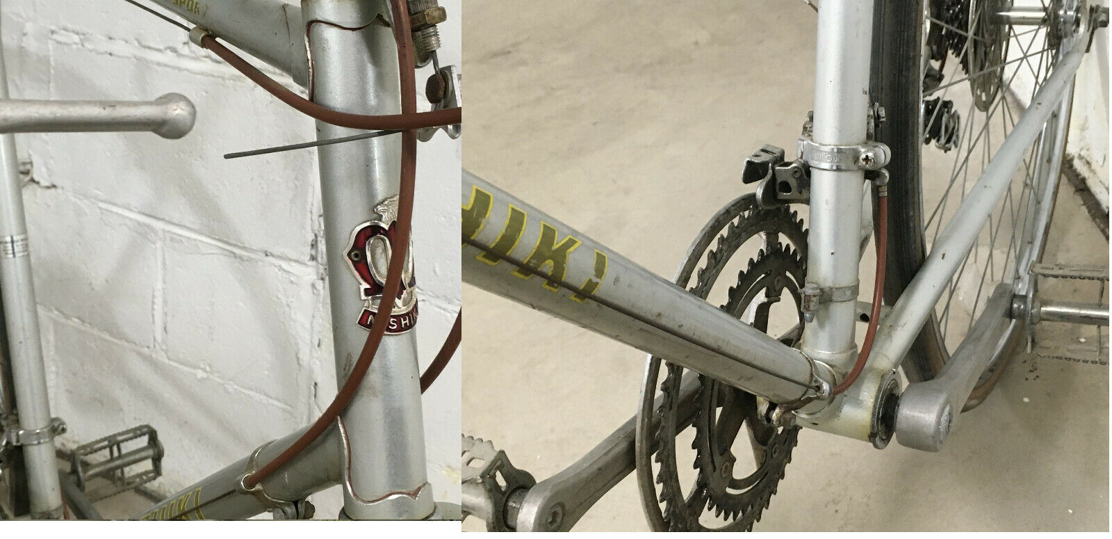 Nishiki Sport  61 cm Road Bike Silver READ - Fresh Stock Dated December 2025