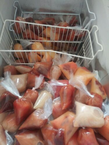 650 BOLSAS para HELADOS Bolis 8×26 Saborines bolsitas para hielitos plastic bags - Fresh Stock Dated January 2026