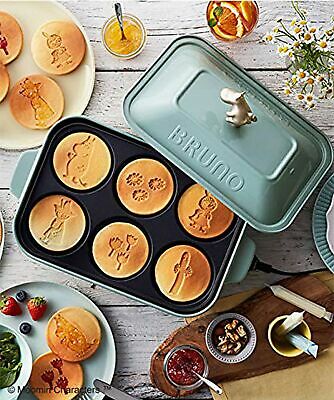 BRUNO Compact Hot Plate BOE059-BGR (Moomin) Japan Domestic AC:100 - Fresh Stock Dated February 2026