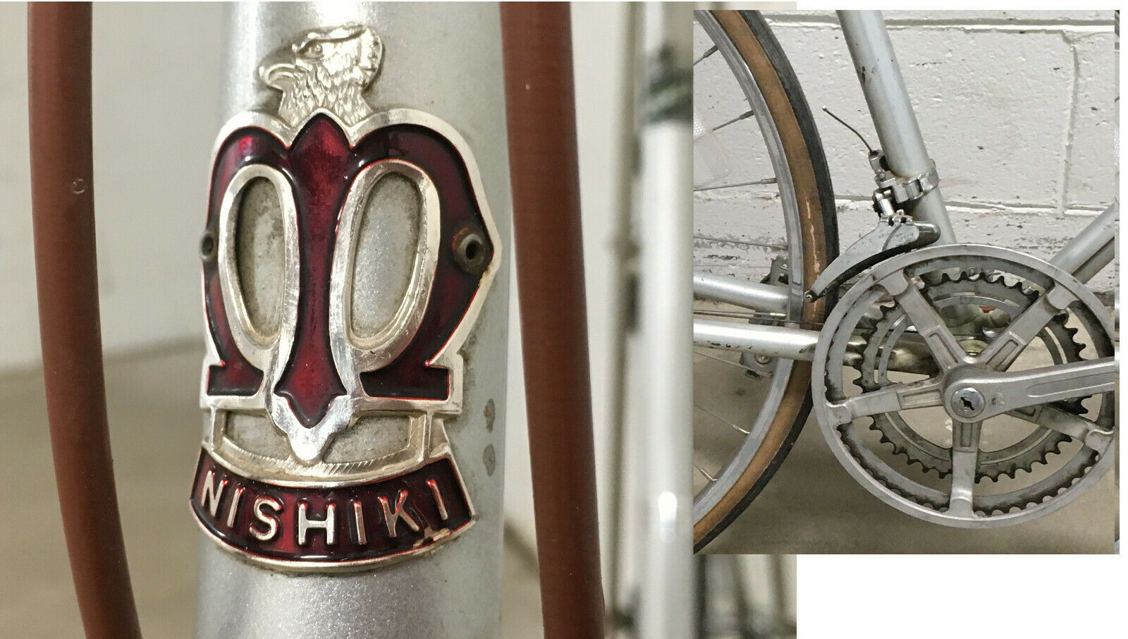 Nishiki Sport  61 cm Road Bike Silver READ - Fresh Stock Dated December 2025
