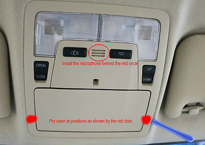 OEM Toyota Bluetooth Microphone with Cable RAV4 Camry Corolla Prado Marx Reiz - Fresh Stock Dated December 2025