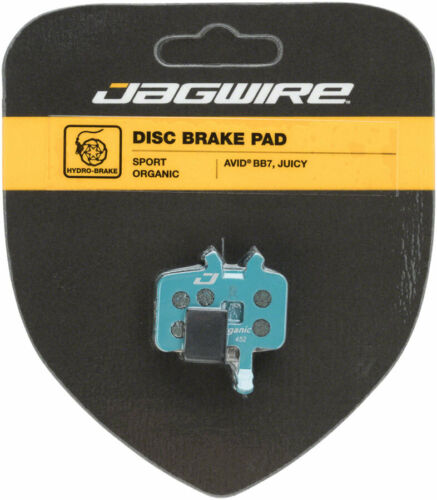Jagwire Sport Organic Disc Brake Pads for Avid BB7, All Juicy Models - Fresh Stock Dated December 2025