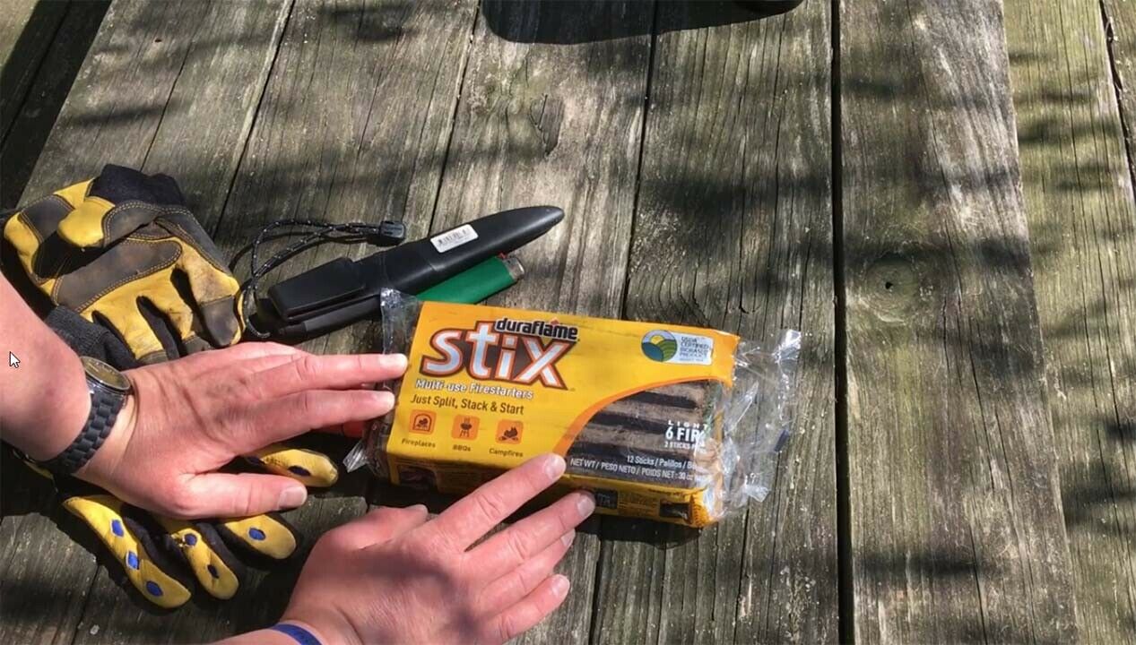 Duraflame Stix Multi-use Firelighters Light Wood Or Charcoal Fires 12pk - Fresh Stock Dated December 2025