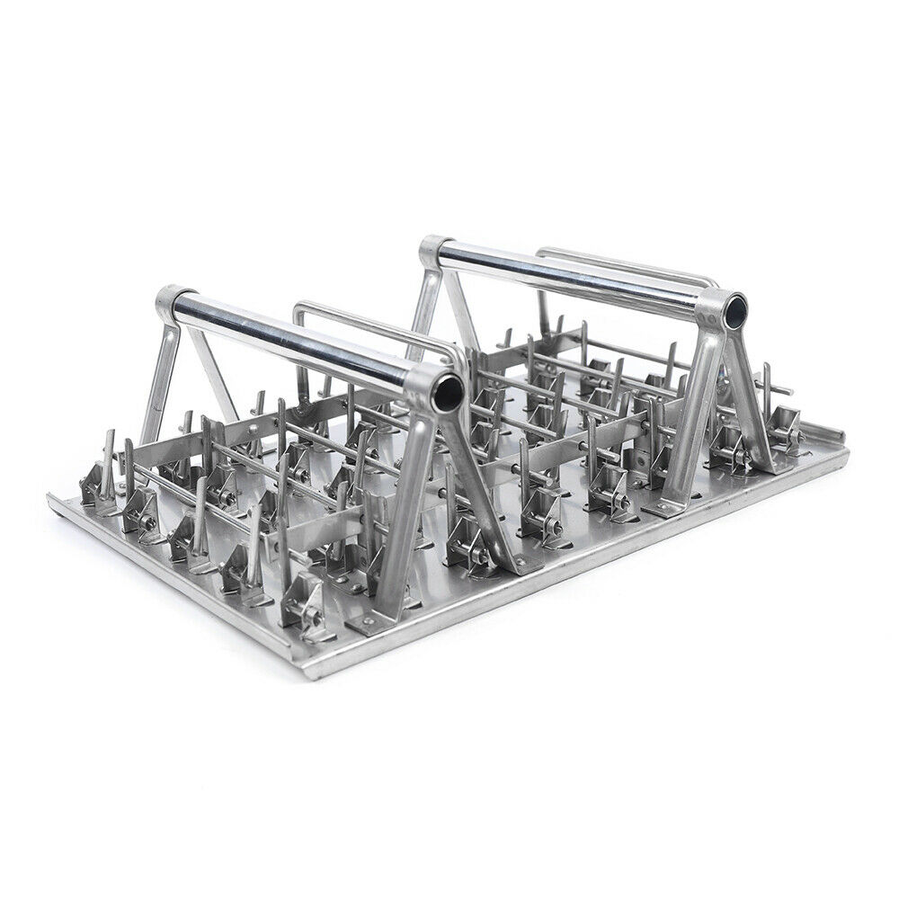 Commercial Ice Cream Stick Mold Stainless Steel 40 Pcs Spiral Popsicle Mold - Fresh Stock Dated February 2026