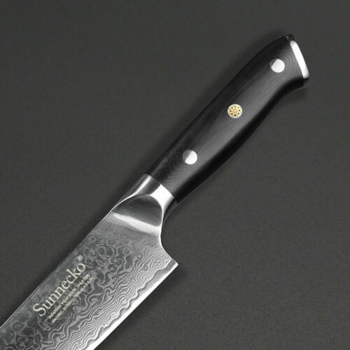 Chef Knife Pro Kitchen Knife 8 Inch Chef's Knives VG10 Damascus Steel G10 Handle - Fresh Stock Dated January 2026