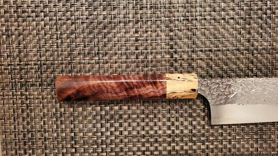 Yu Kurosaki Shizuku R2 / SG2 Bunka 165mm with Custom Handle - Fresh Stock Dated January 2026