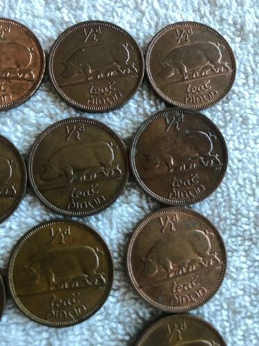 Lot Of 26 Irish Lucky Half-pennies 1964 - Fresh Stock Dated December 2025