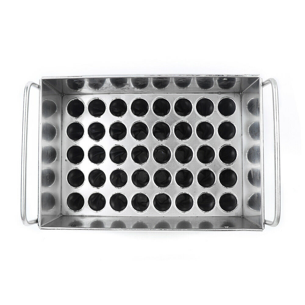 Commercial Ice Cream Stick Mold Stainless Steel 40 Pcs Spiral Popsicle Mold - Fresh Stock Dated February 2026