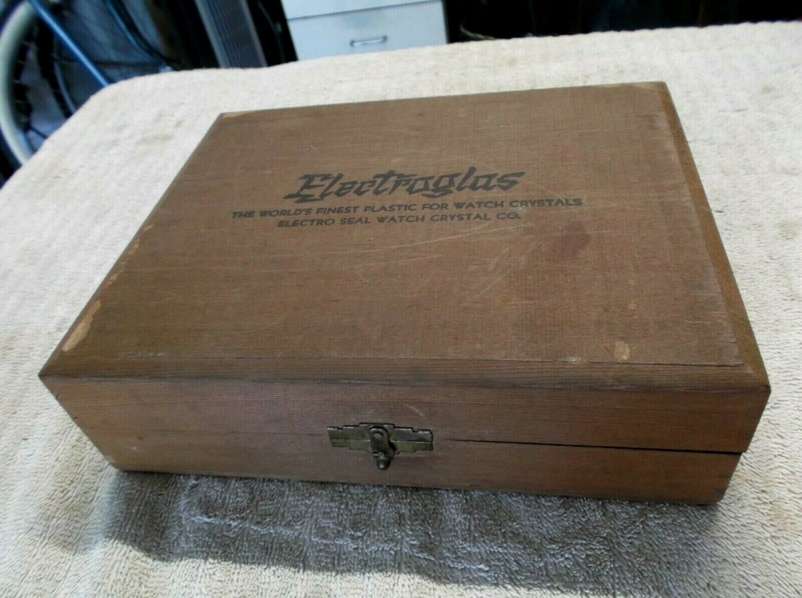 Complete Vintage USA>ELECTRO-GLAS< SEAL Watchmakers CRYSTAL INSERTING TOOL-W/Box - Fresh Stock Dated December 2025