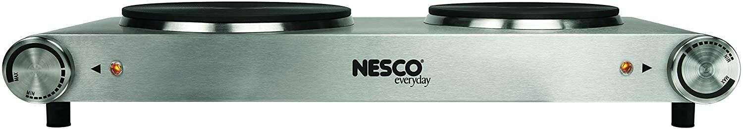 Used Nesco DB-02 food warmer Double Burner - Fresh Stock Dated February 2026