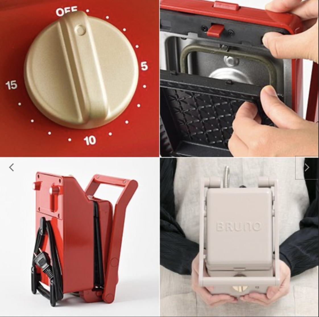 [BRUNO] BOE083-GRG Grill Sandwich Maker Greige Bread,Toast Panini, Hot Plate - Fresh Stock Dated February 2026