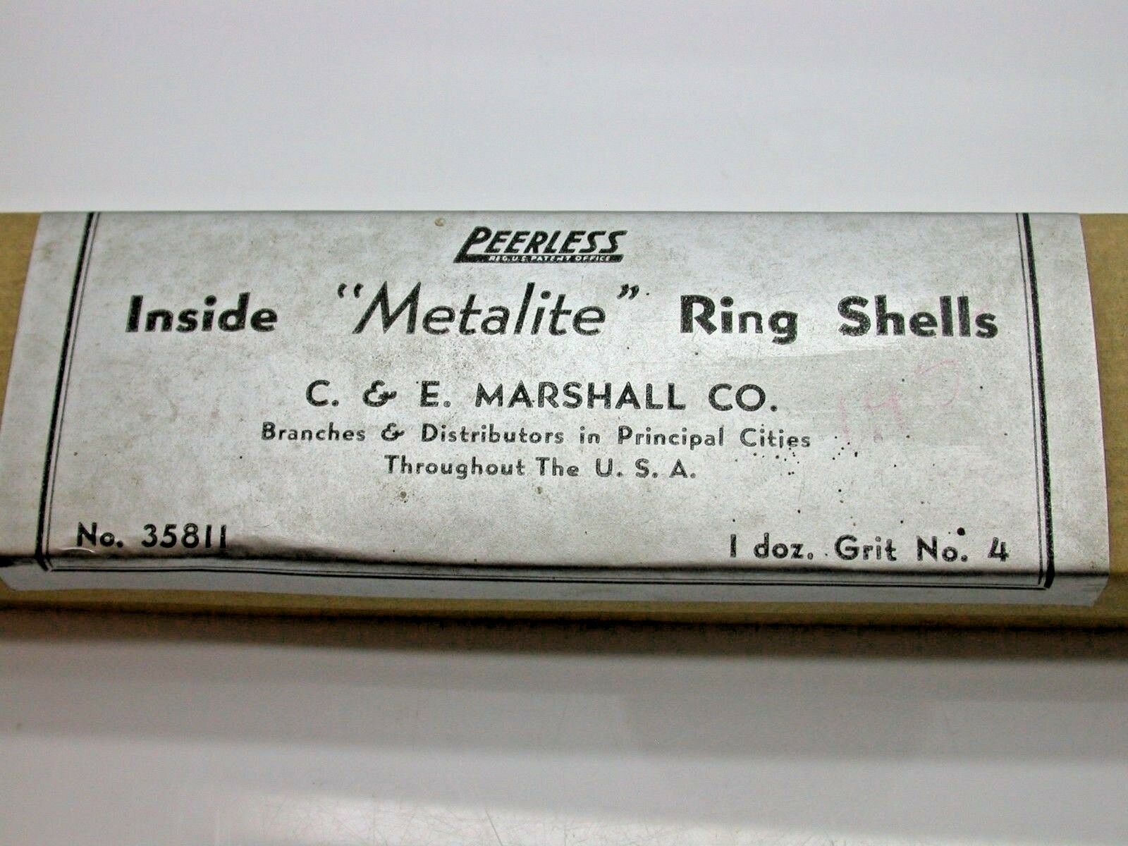Watchmakers Inside Metalite Ring Shells By Peerless Distribution #35811 - 13CC - Fresh Stock Dated December 2025