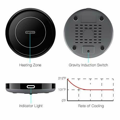 Smart Coffee Warmer BESTINNKITS Auto On/Off Gravity-induction Mug Warmer Offi... - Fresh Stock Dated February 2026