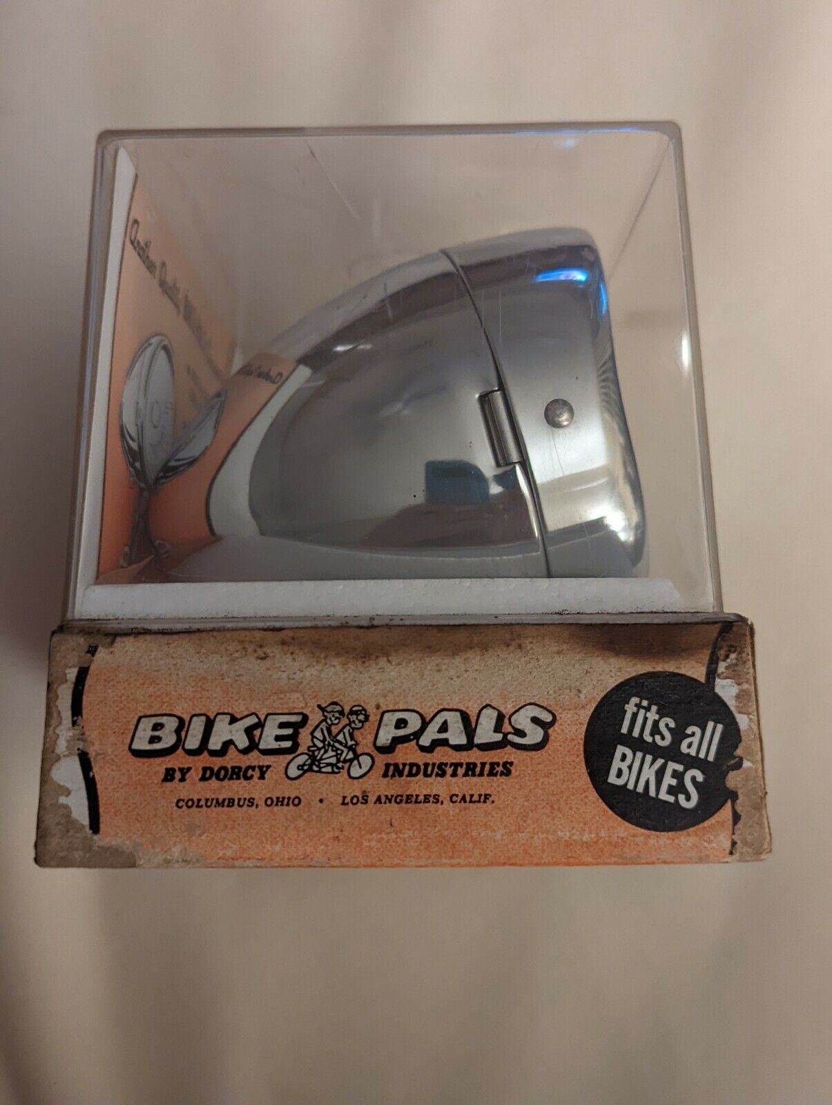 Vintage Bike Pals by Dorcy Industries Deluxe Generator Chrome Lighting Set E-22 - Fresh Stock Dated December 2025