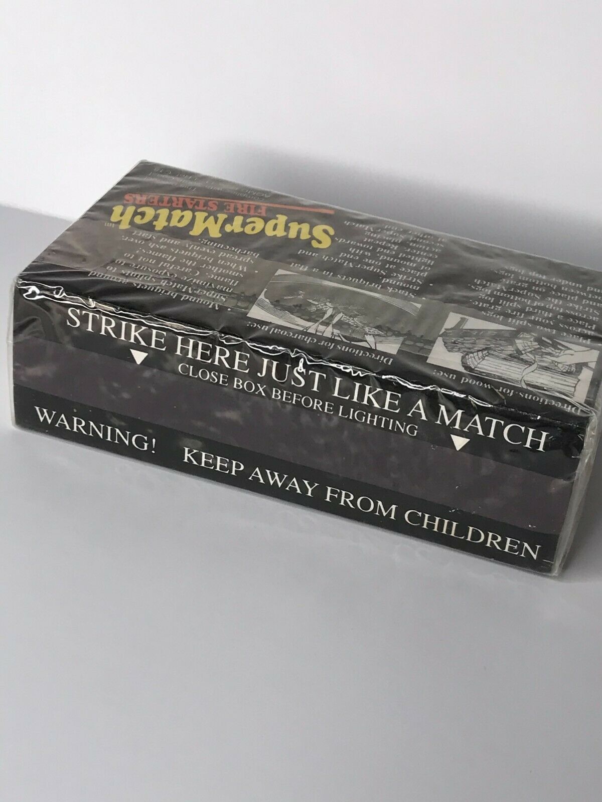 Vintage Diamond Brand SuperMatch Fire Starters 7 lighters 12 minutes! NOS light - Fresh Stock Dated December 2025