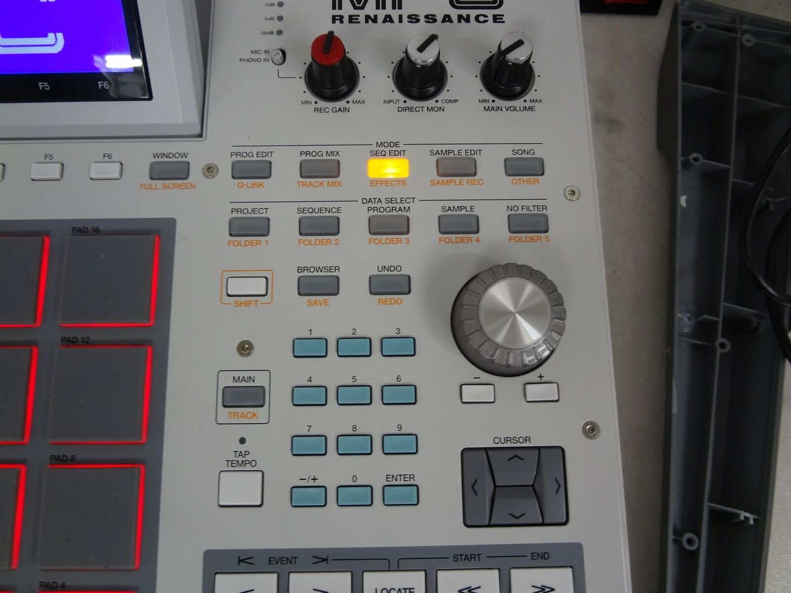 Akai MPC Renaissance PC/Mac USB MIDI Music Production Controller No Software - Fresh Stock Dated December 2025