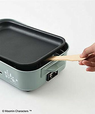 BRUNO Compact Hot Plate BOE059-BGR (Moomin) Japan Domestic AC:100 - Fresh Stock Dated February 2026