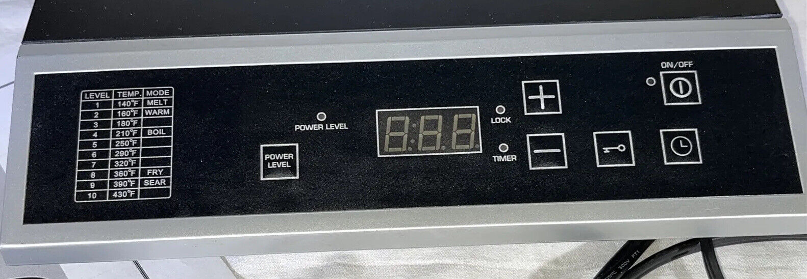 Fagor 670040610 Eco-Friendly Portable Induction Cooktop Tested And Working - Fresh Stock Dated February 2026