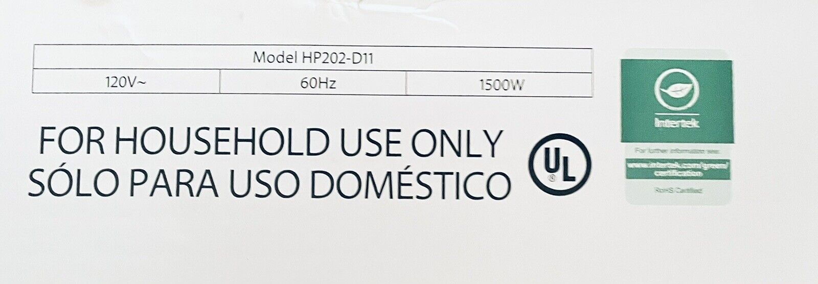FARBERWARE 1500w Double Burner Black Electric Cooktop 2 Temp Controls Hp202-D11 - Fresh Stock Dated February 2026