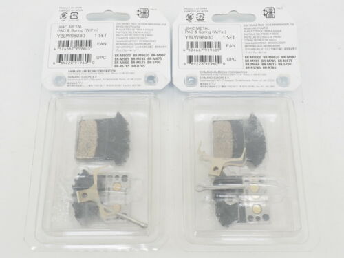 NEW! Shimano J04C Brake Mountain Bike Disc Pad Set XT/SLX/Alfine 2 Pair of Pads - Fresh Stock Dated December 2025