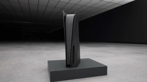 Dbrand Darkplates For PS5 with Matte Black Middle Skin. Hard To Get, New In Hand - Fresh Stock Dated December 2025