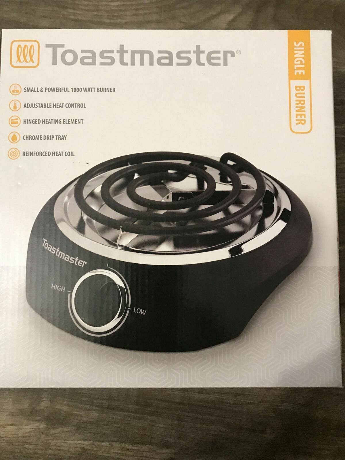 Burner Toastmaster Single Buffet Range Basic New Hot Electric Plate Kitchen Ship - Fresh Stock Dated February 2026