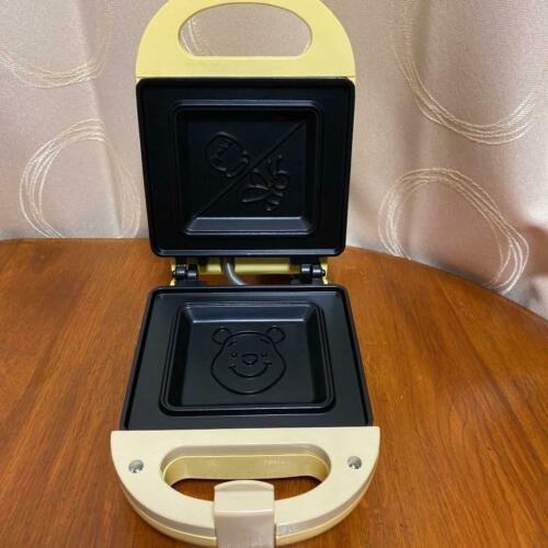 Zojirushi Disney Pooh Hot Sandwich Maker EM-GV15P Stand Storage japan shipping - Fresh Stock Dated February 2026