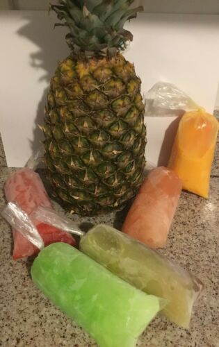 650 BOLSAS para HELADOS Bolis 8×26 Saborines bolsitas para hielitos plastic bags - Fresh Stock Dated January 2026