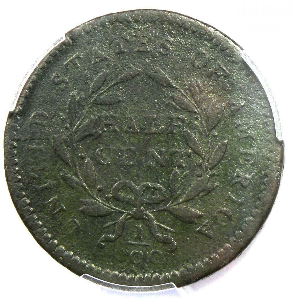 1794 Liberty Cap HALF CENT *PCGS Fine* C-7, 35-50 Known *FAST FREE SHIPPING!!! - Fresh Stock Dated December 2025