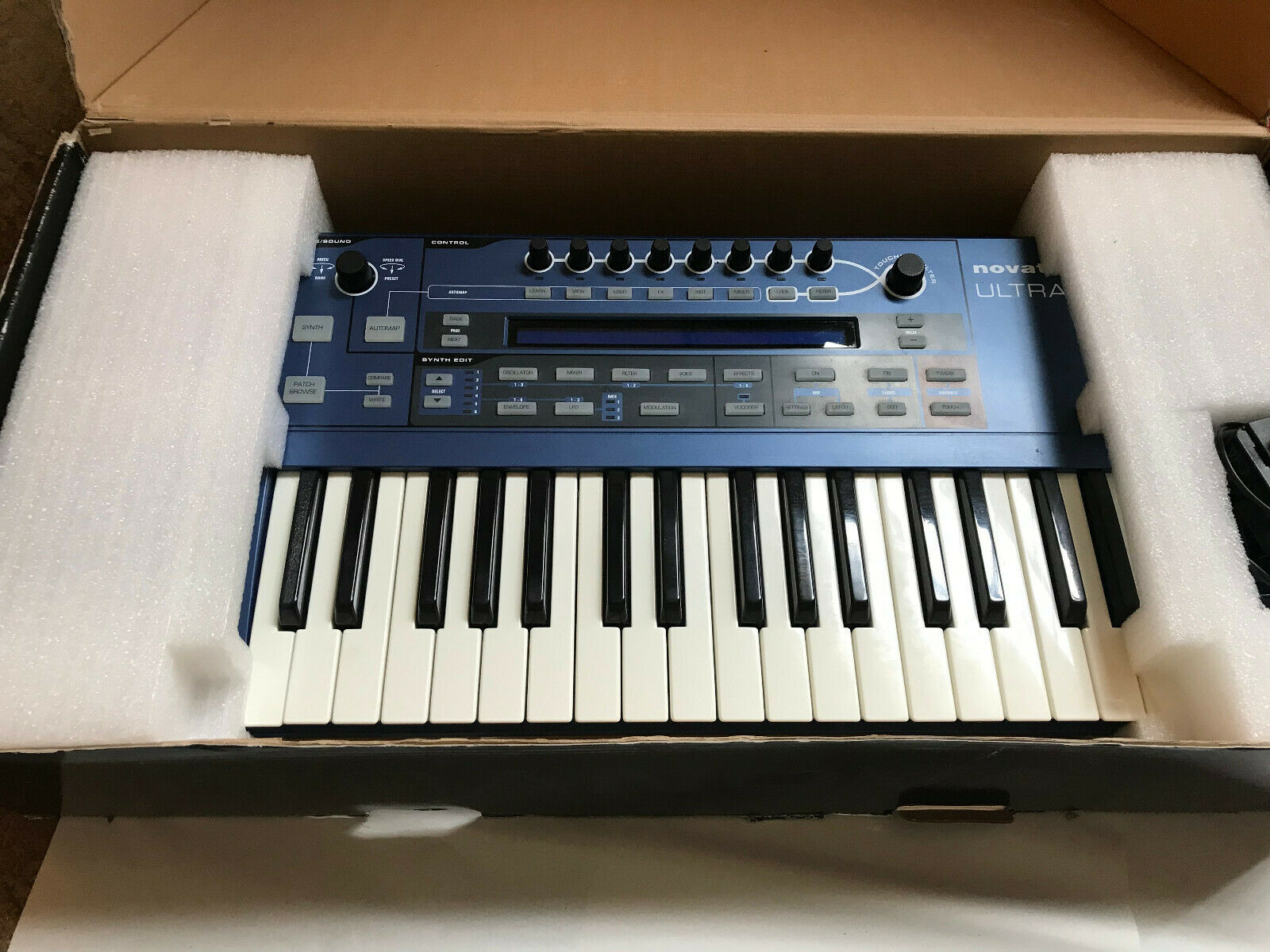 Novation UltraNova 37-Key Analog Modeling Synthesizer Excellent - Fresh Stock Dated December 2025
