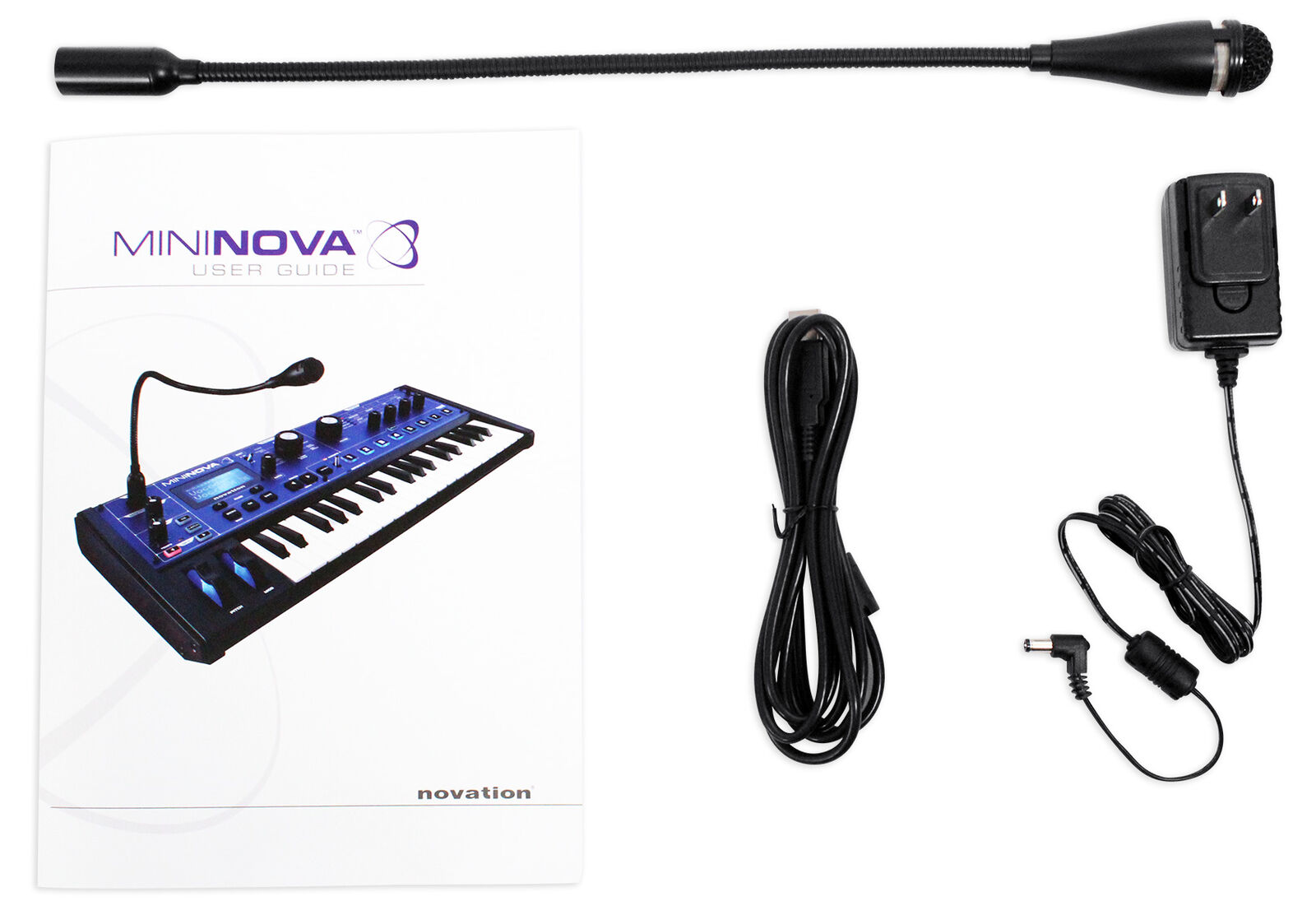 Novation MiniNova 37-Key Compact USB MIDI Keyboard Synthesizer + Headphones - Fresh Stock Dated December 2025