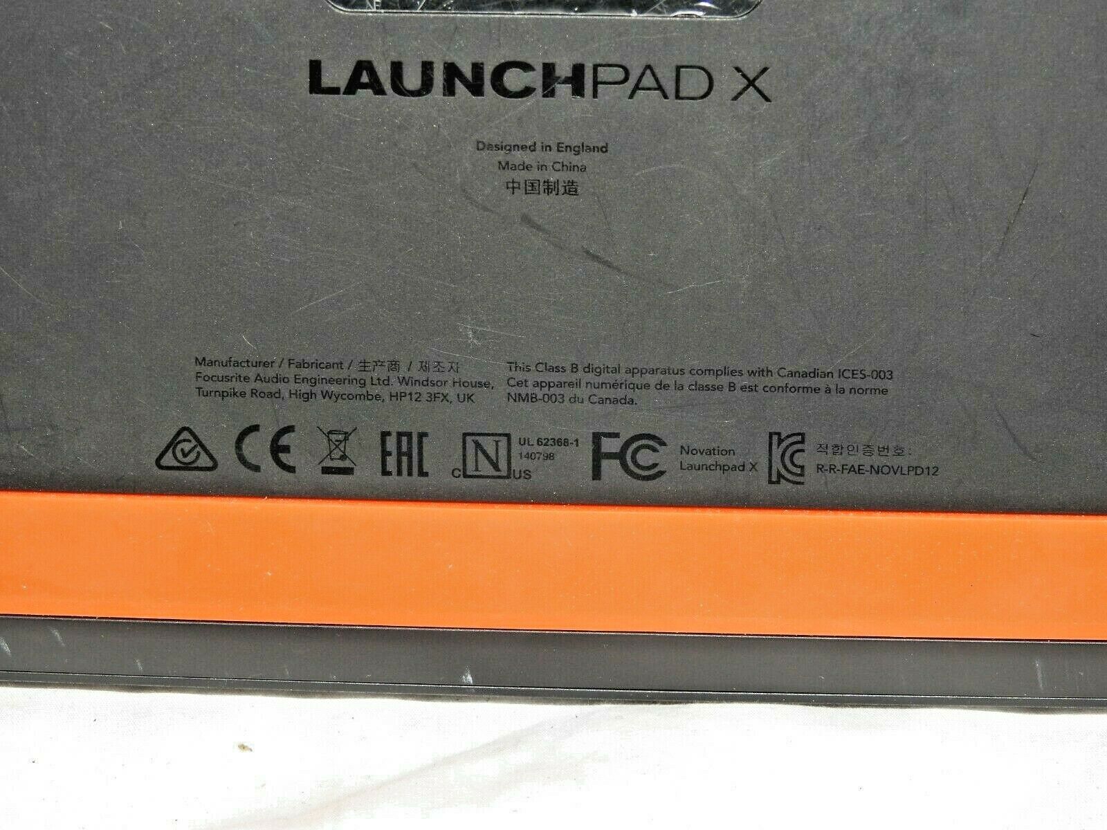 Novation Launchpad X RGB Velocity/Pressure Sensitive 64 Pad controller 08/2019 - Fresh Stock Dated December 2025