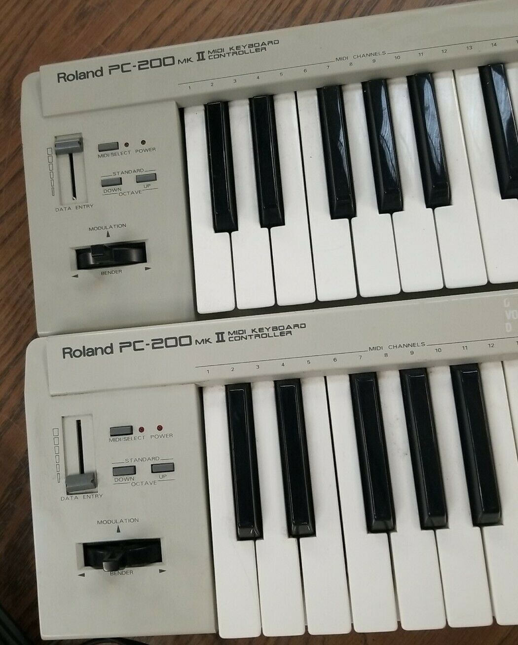 Lot of 2 Roland PC-200 MKII 49-Key MIDI Keyboard Controller. *READ* - Fresh Stock Dated December 2025