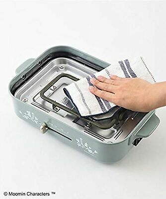 BRUNO Compact Hot Plate BOE059-BGR (Moomin) Japan Domestic AC:100 - Fresh Stock Dated February 2026