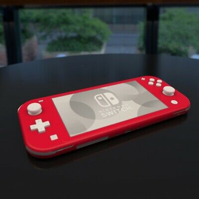 Nintendo Switch Lite Skin - Solid Red - Decal Sticker DecalGirl - Fresh Stock Dated February 2026