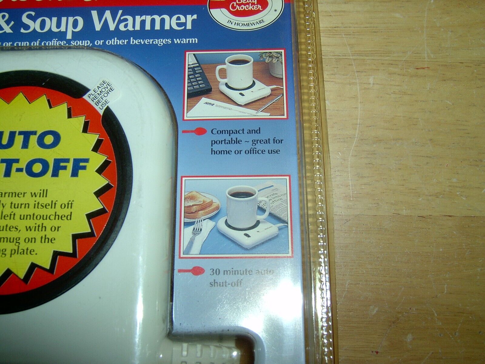 BETTY CROCKER COFFEE & SOUP WARMER COMPACT & PORTABLE  NIB - Fresh Stock Dated February 2026