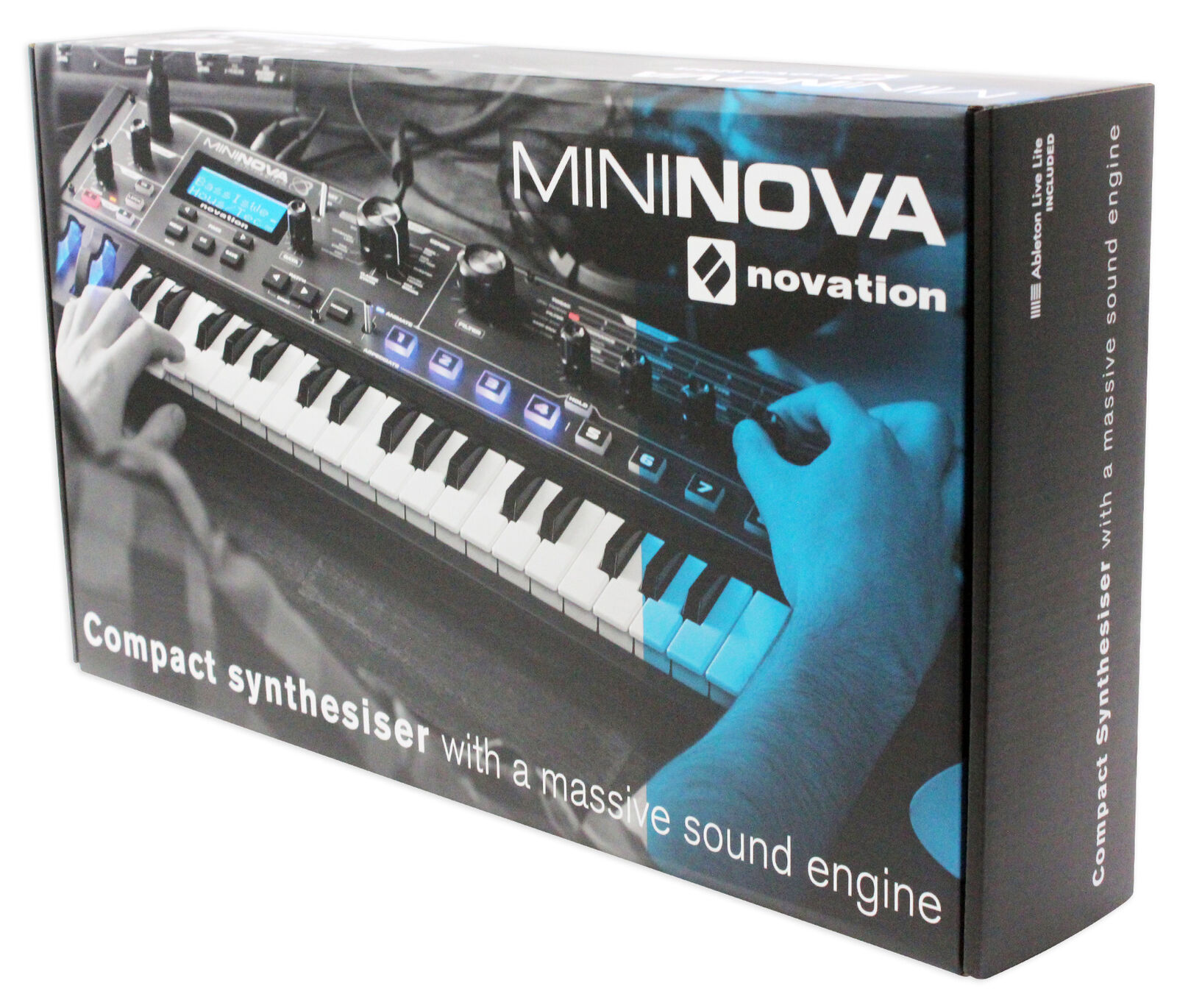 Novation MiniNova 37-Key Compact USB MIDI Keyboard Synthesizer + Headphones - Fresh Stock Dated December 2025
