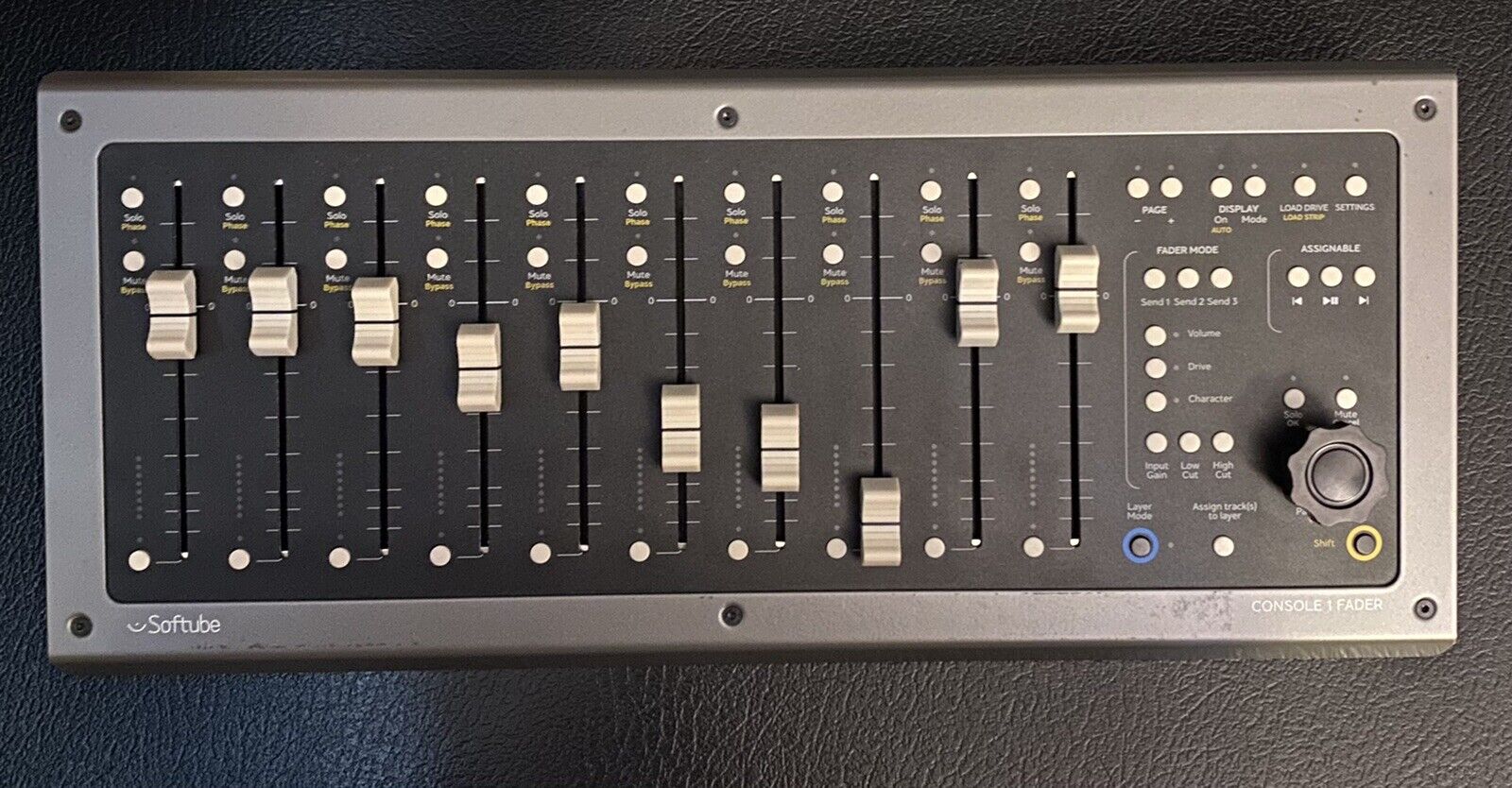 Softube Console 1 and Fader 1 with wooden stand - Fresh Stock Dated December 2025