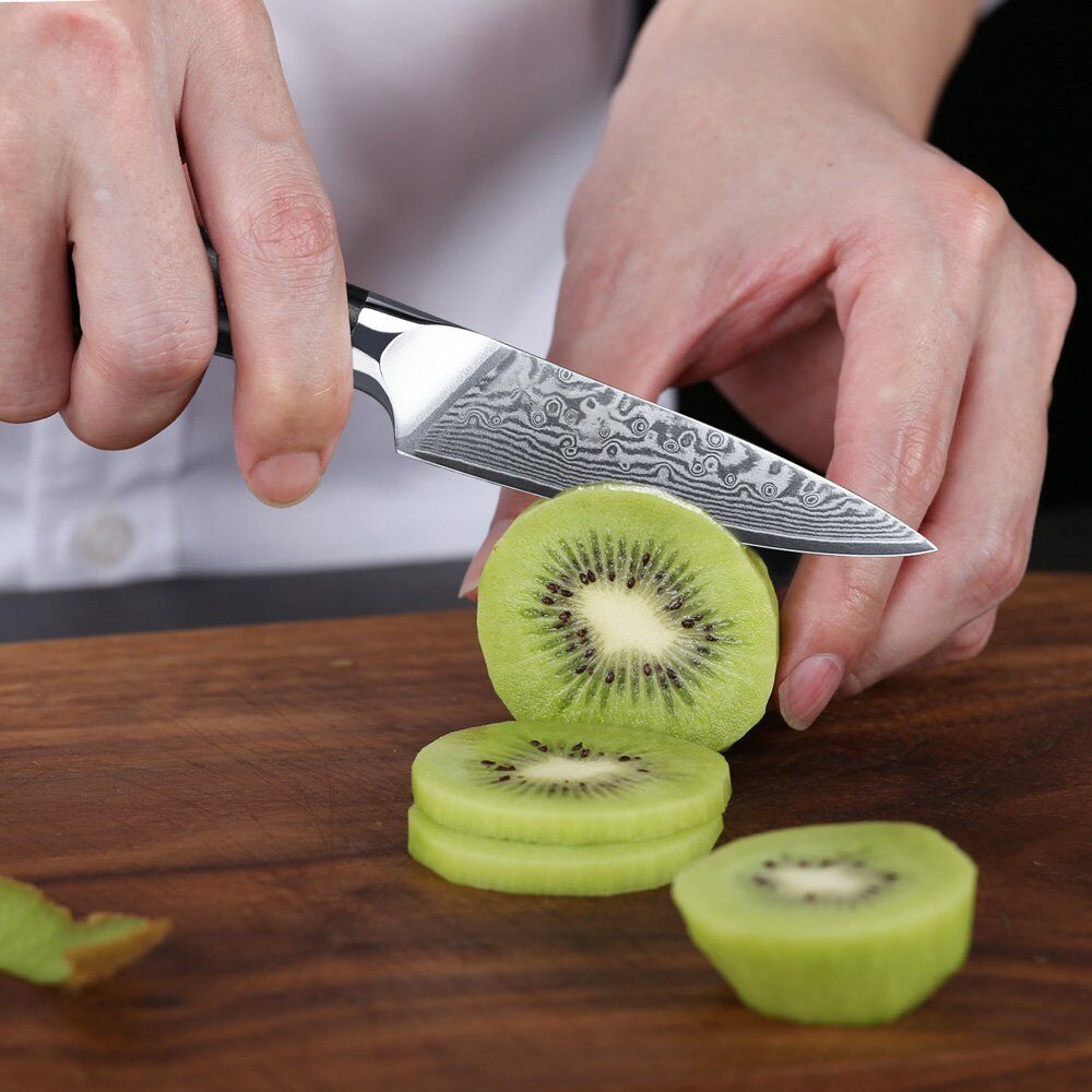 5Pcs TURWHO Paring Santoku Chef Knife Japanese VG10 Damascus Steel Kitchen Knife - Fresh Stock Dated January 2026