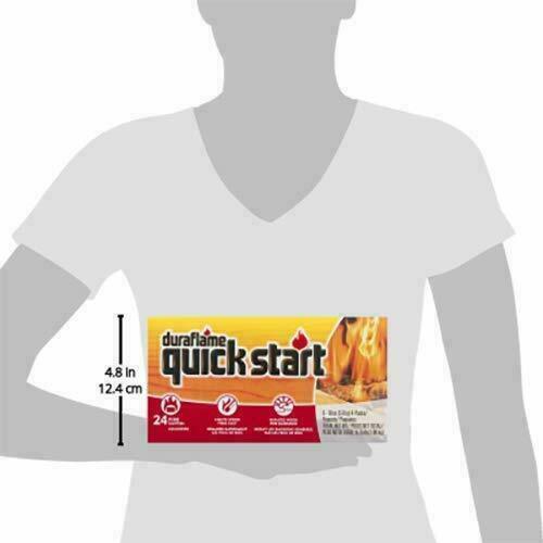 Duraflame Quick Start Firelighters 10 - 4 packs - 40 ct Total Firestarters - Fresh Stock Dated December 2025