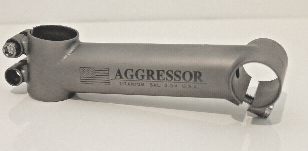 Titanium Bicycle Stem, Fits 28.6mm (1-1/8