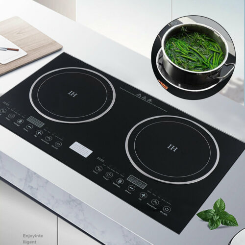Double-head Induction Cooker Cooktops Burner Stove 8 Gear Firepower 110V - Fresh Stock Dated February 2026