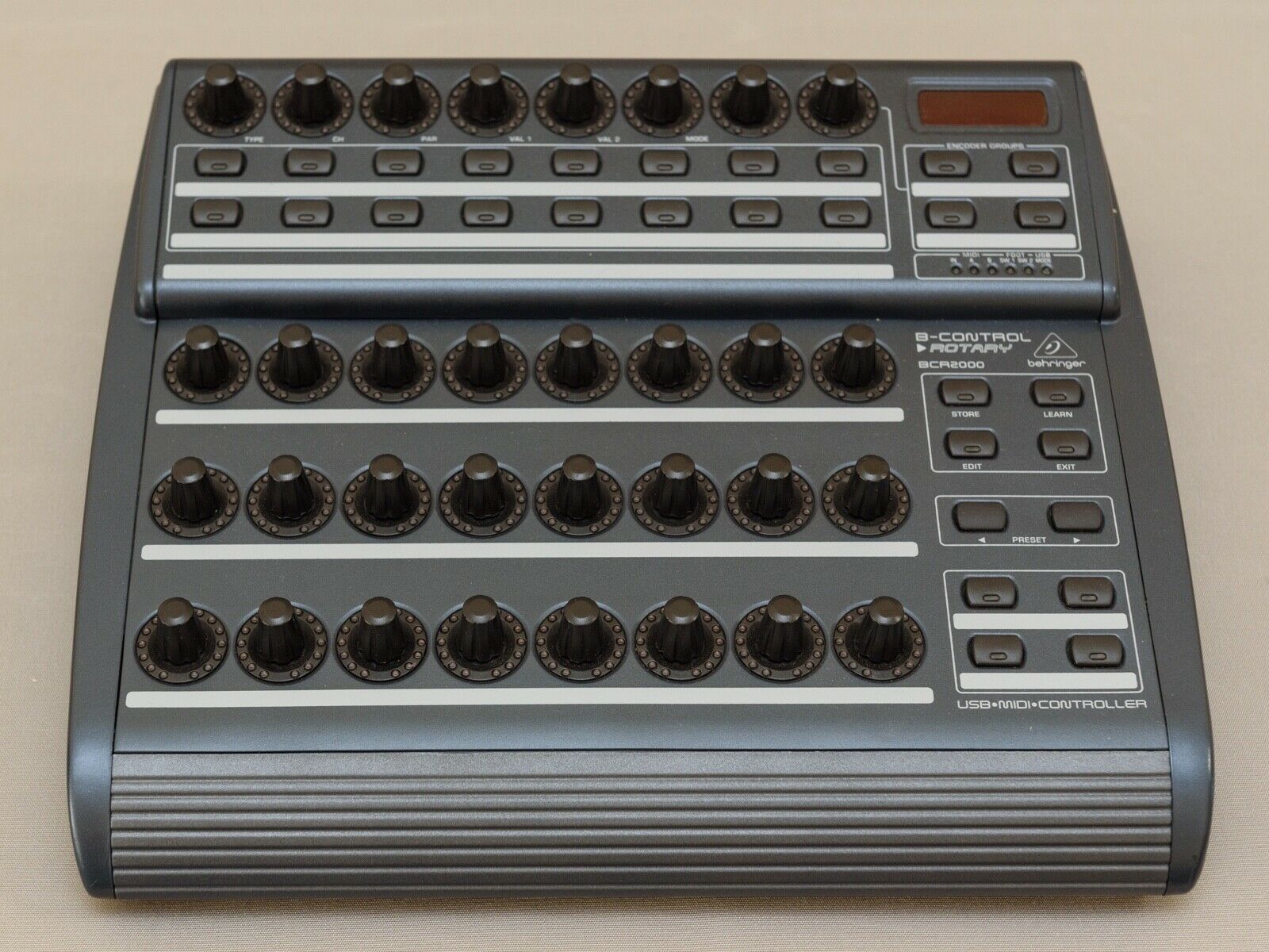 Behringer B-CONTROL BCR2000 - Fresh Stock Dated December 2025