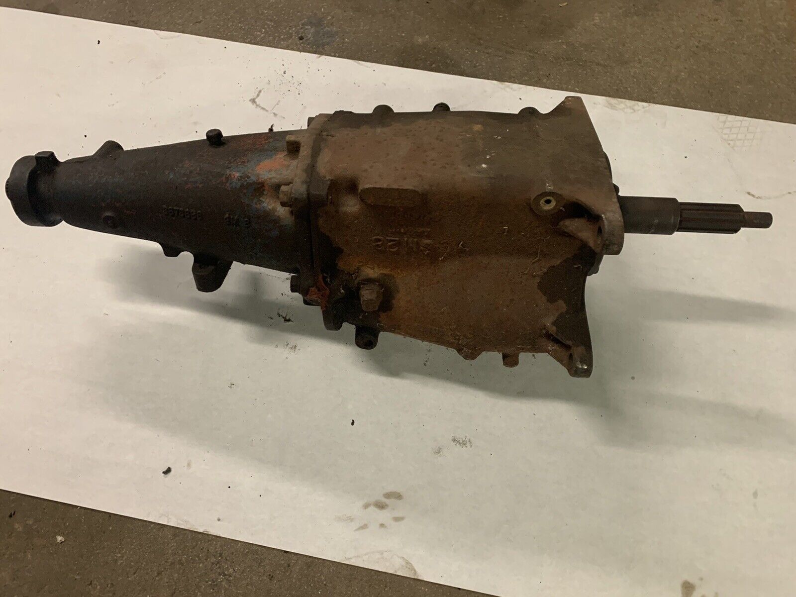 Chevy GM Saginaw 4 Speed Transmission Camaro Chevelle Nova Firebird C10 J17730 - Fresh Stock Dated December 2025