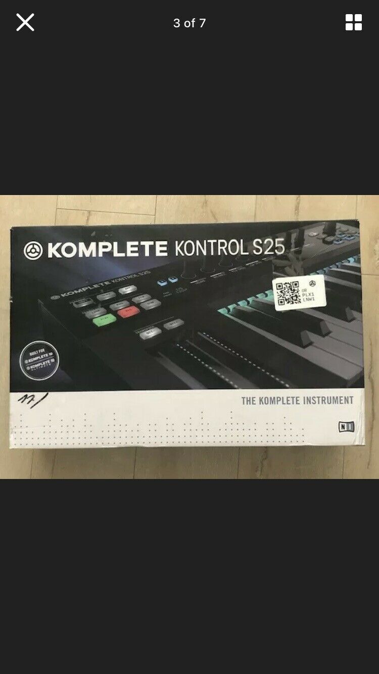 komplete kontrol S25 ( Used A Couple Of Times ) Excellent Condition - Fresh Stock Dated December 2025
