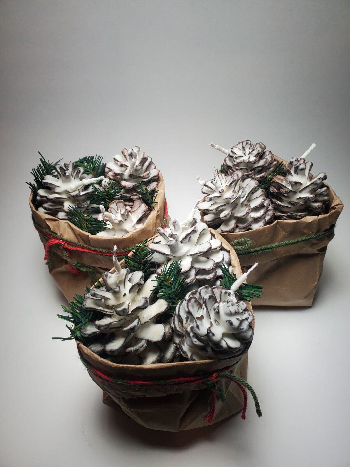 Pinecone Soy Wax Dipped Firestarters - Fresh Stock Dated January 2026