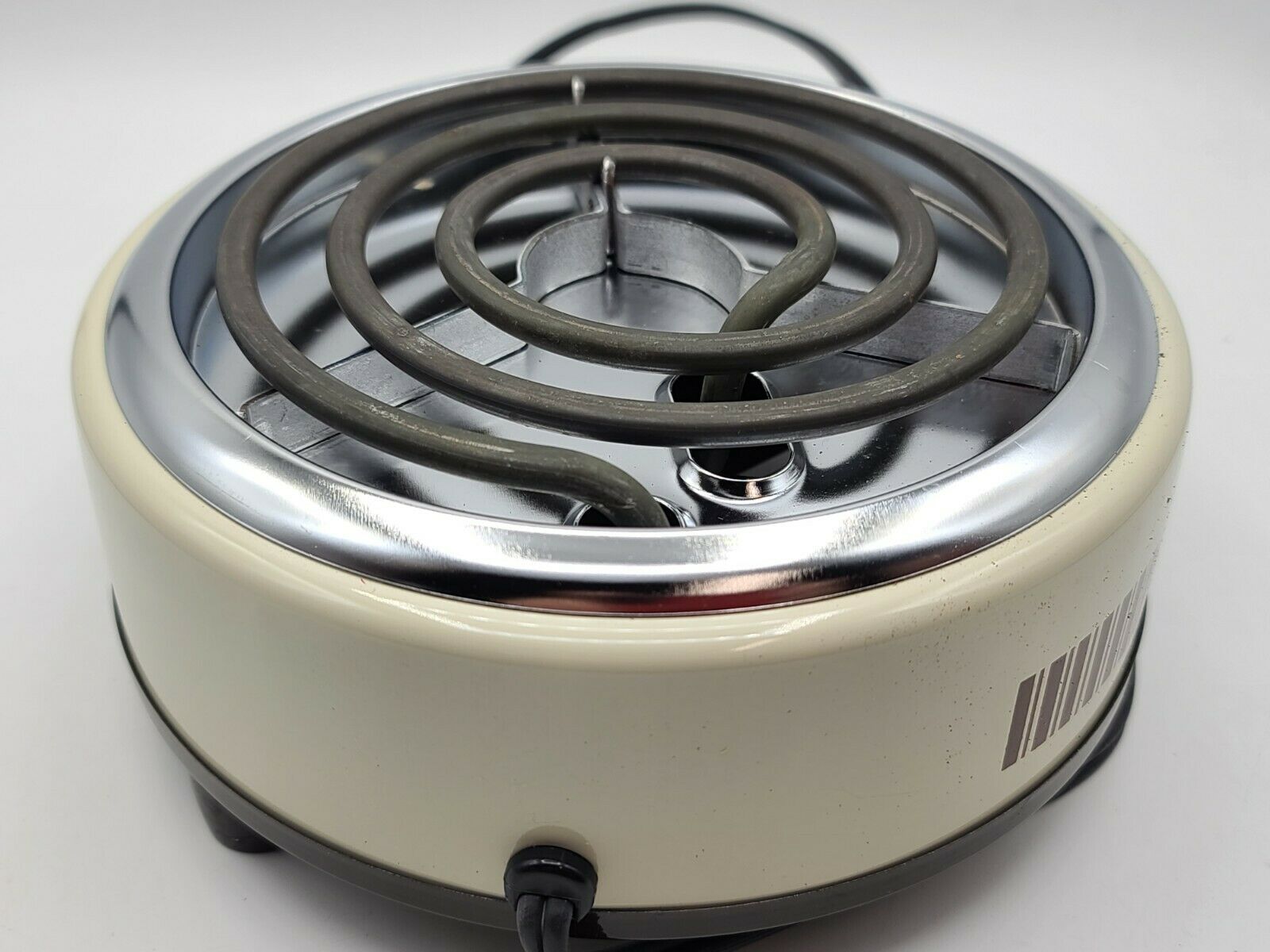 Vintage Munsey Extra Burner Hot Plate Model FB-1 Made in U.S.A. 1100 Watts 120 V - Fresh Stock Dated February 2026