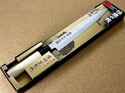Japanese Masamune Kitchen Sashimi Yanagiba Knife 205mm 8 in  Nashiji blade JAPAN - Fresh Stock Dated January 2026